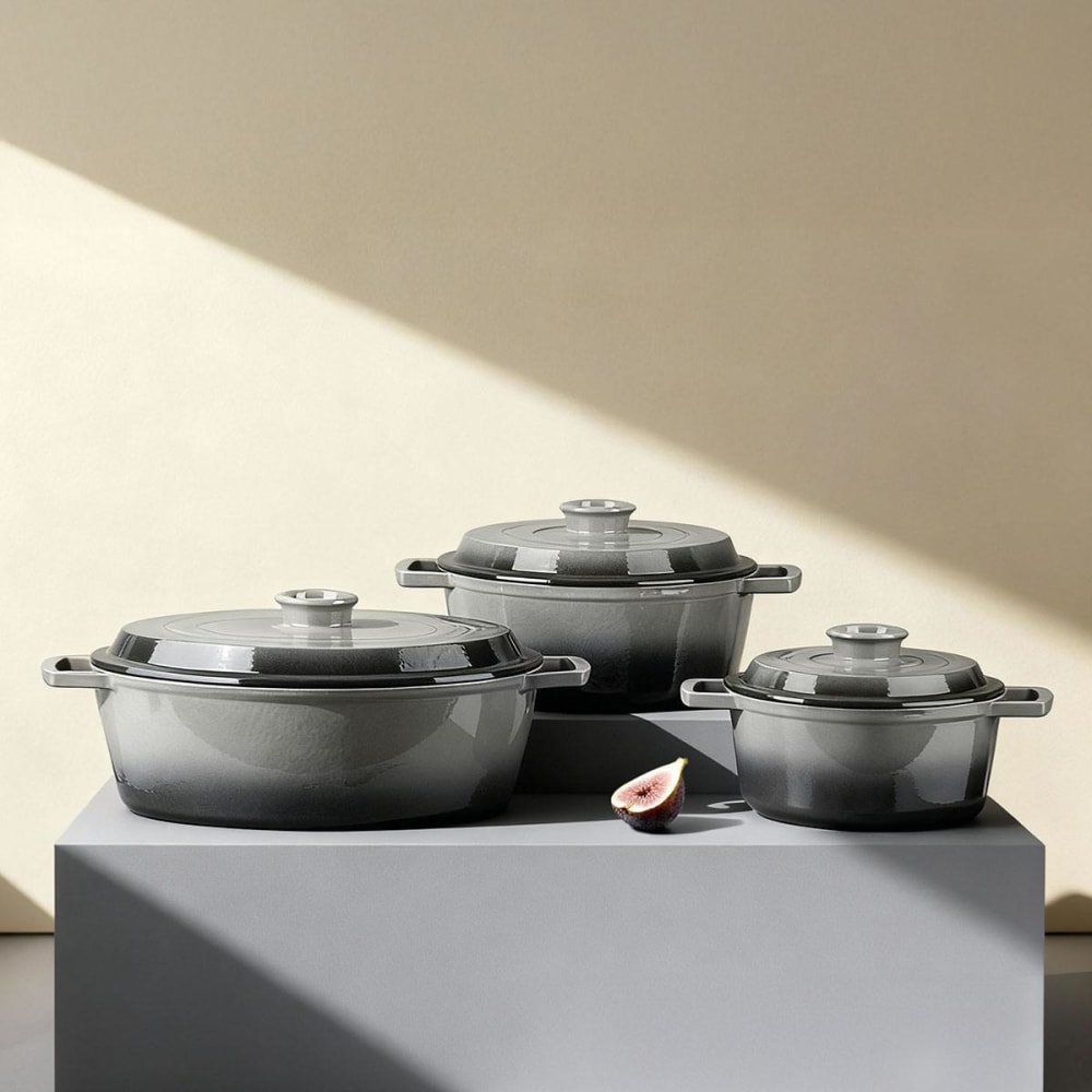 Cocotte en fonte ovale 33cm