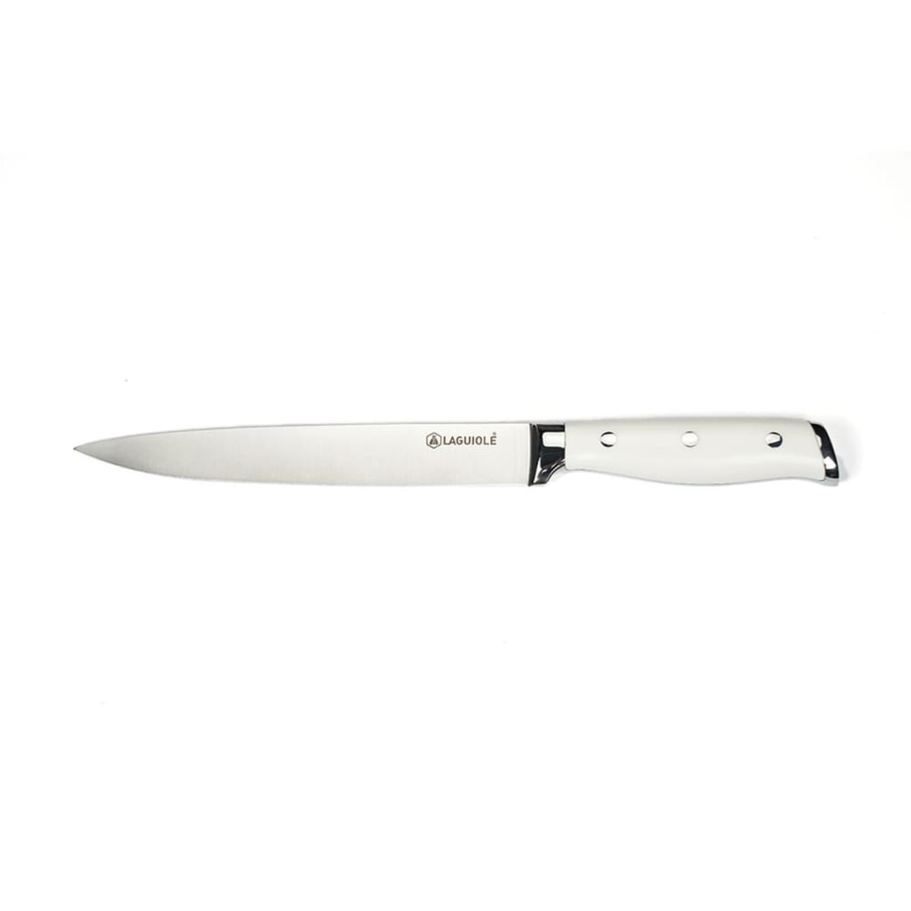 Couteau à trancher blanc 33cm