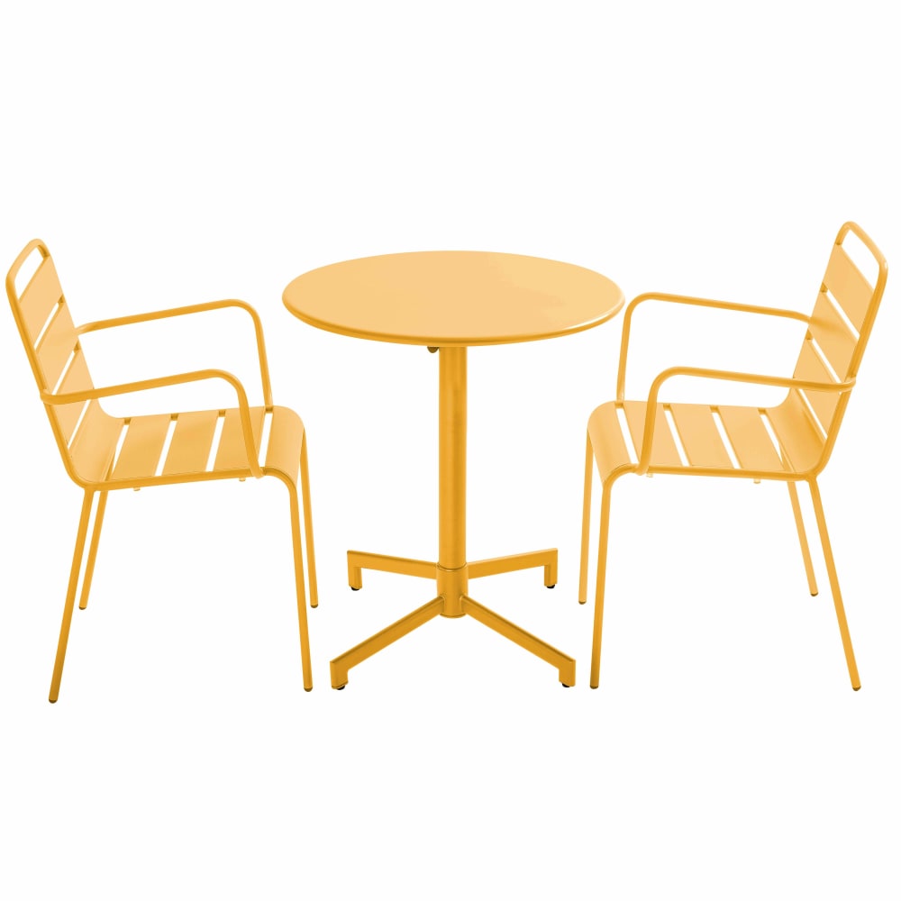 Ensemble table de jardin - fauteuils