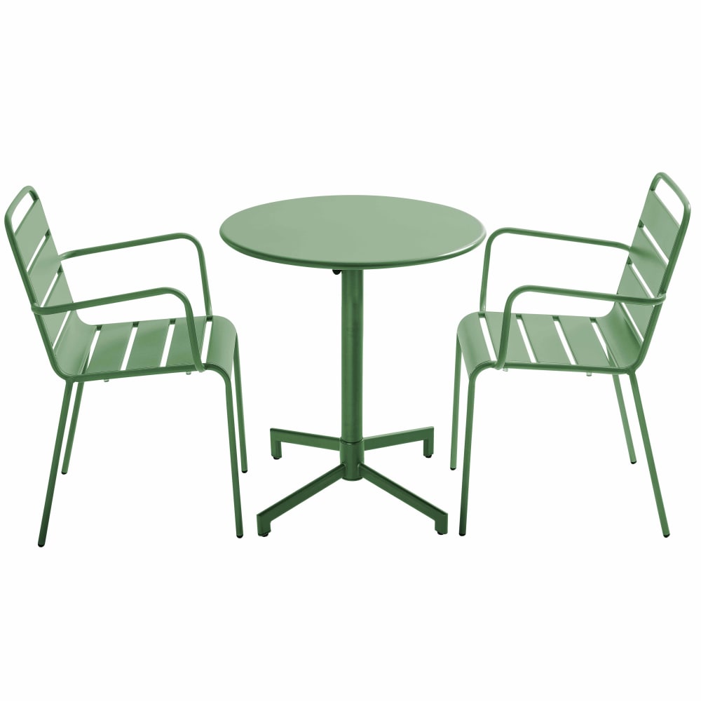 Ensemble table de jardin - fauteuils