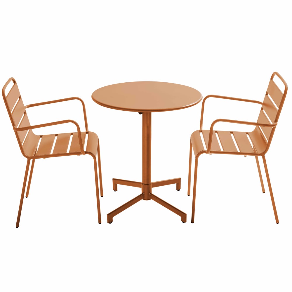 Ensemble table de jardin - fauteuils