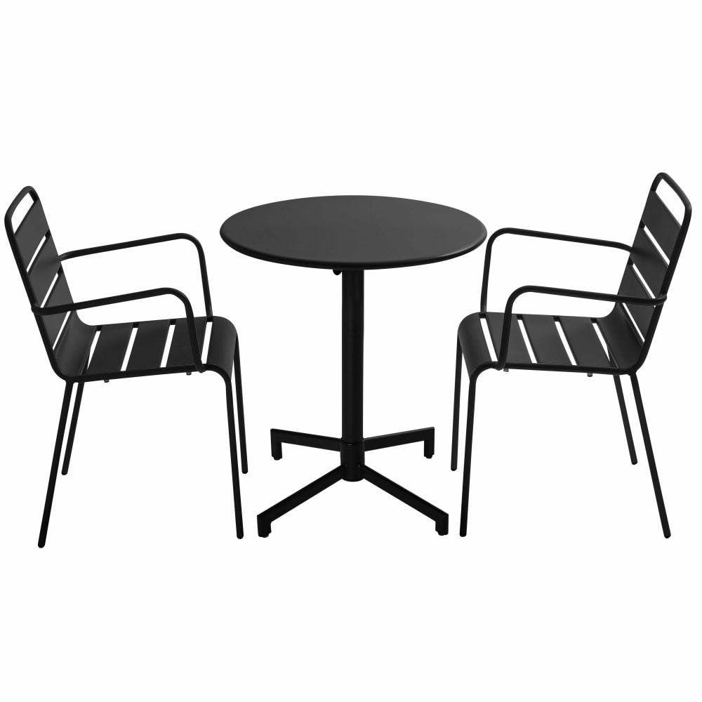 Ensemble table de jardin - fauteuils