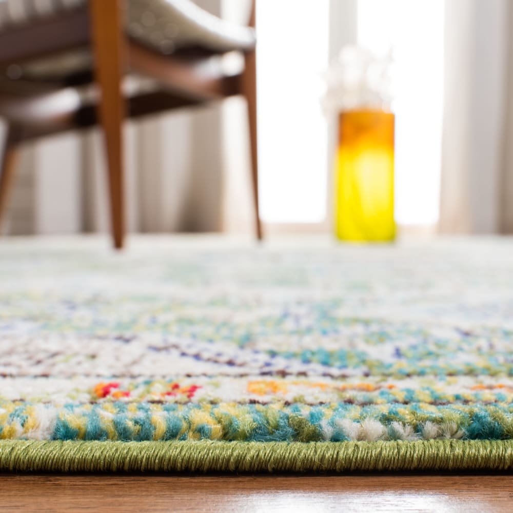 Tapis de transition en polypropylène rose/or, 61 x 91 cm — vue 4