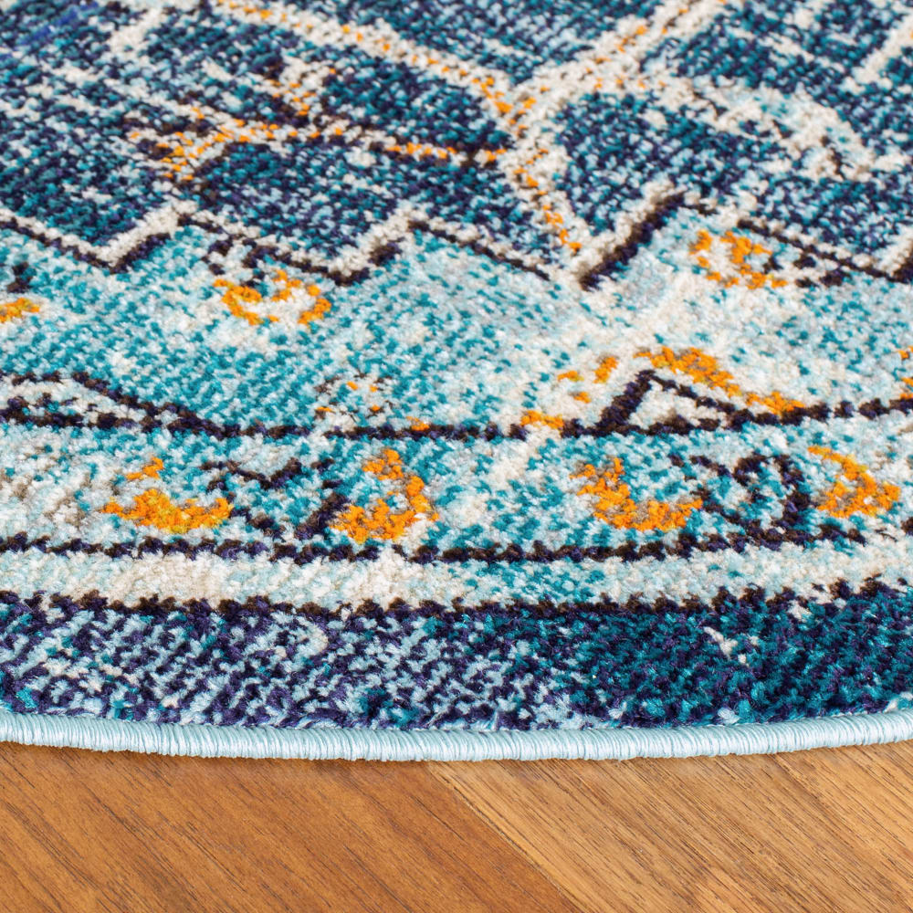 Tapis de transition en polypropylène bleu, 201 cm — vue 4