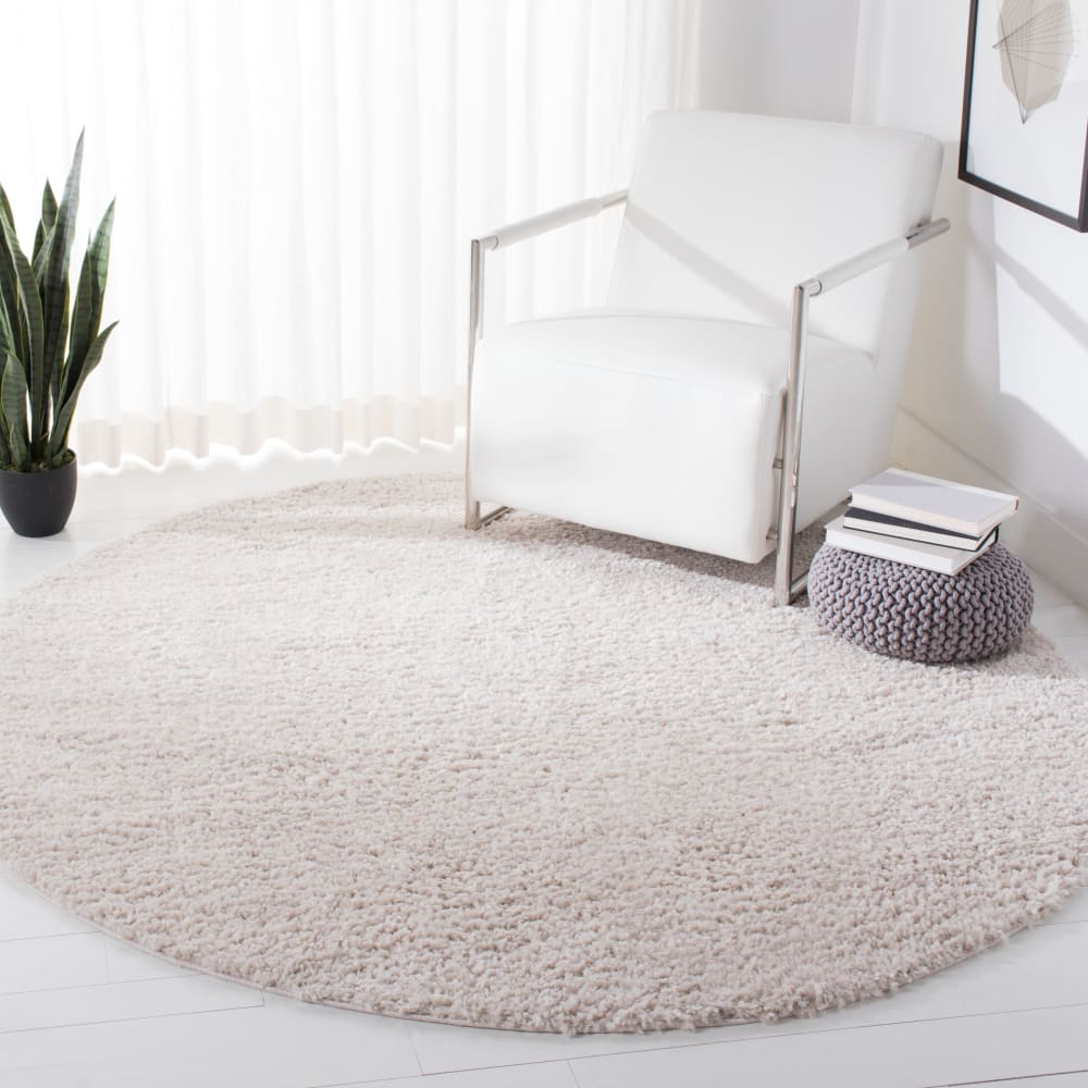 Tapis en polypropylène beige, 201 cm — vue 4
