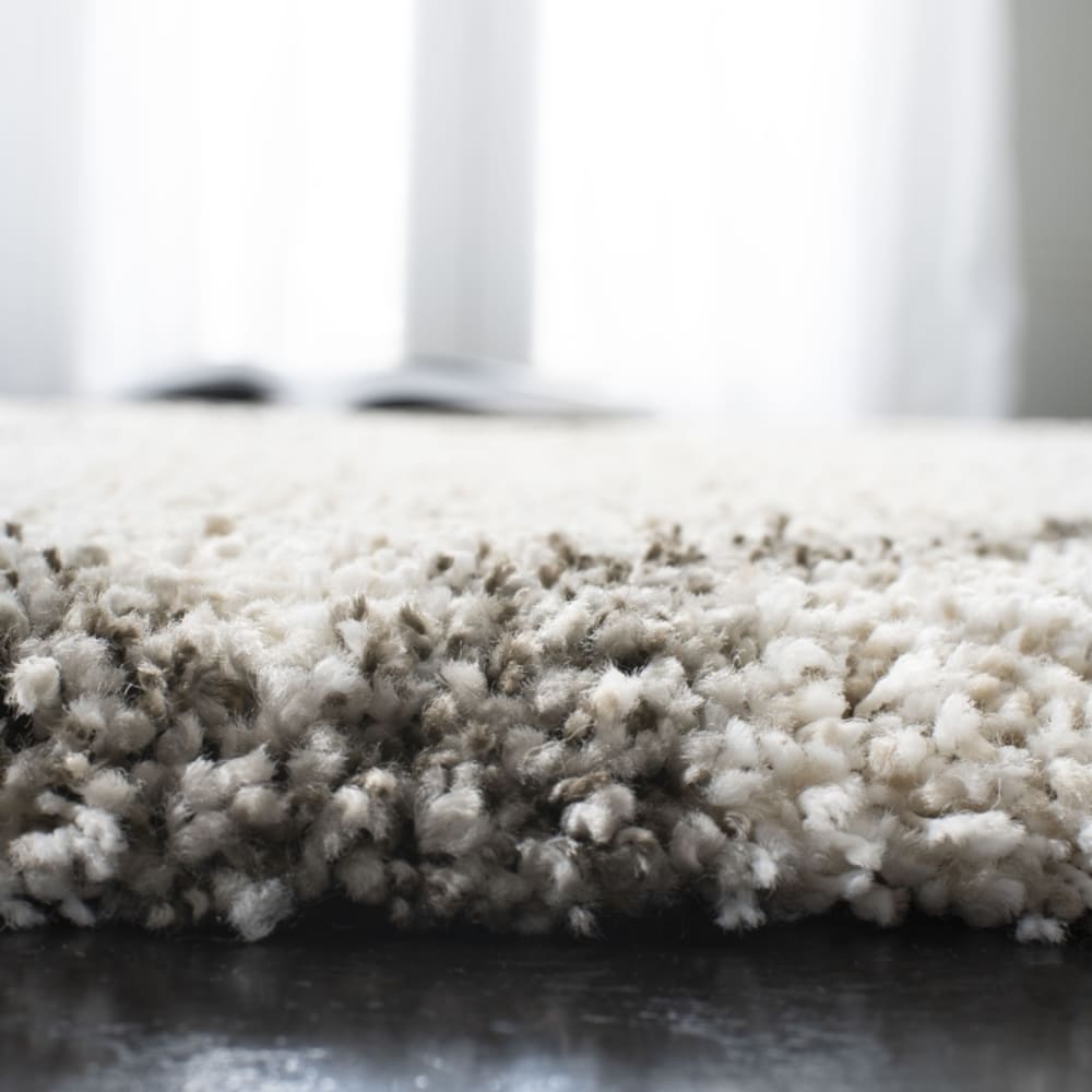 Tapis en polypropylène blanc/gris, 69 x 114 cm — vue 4