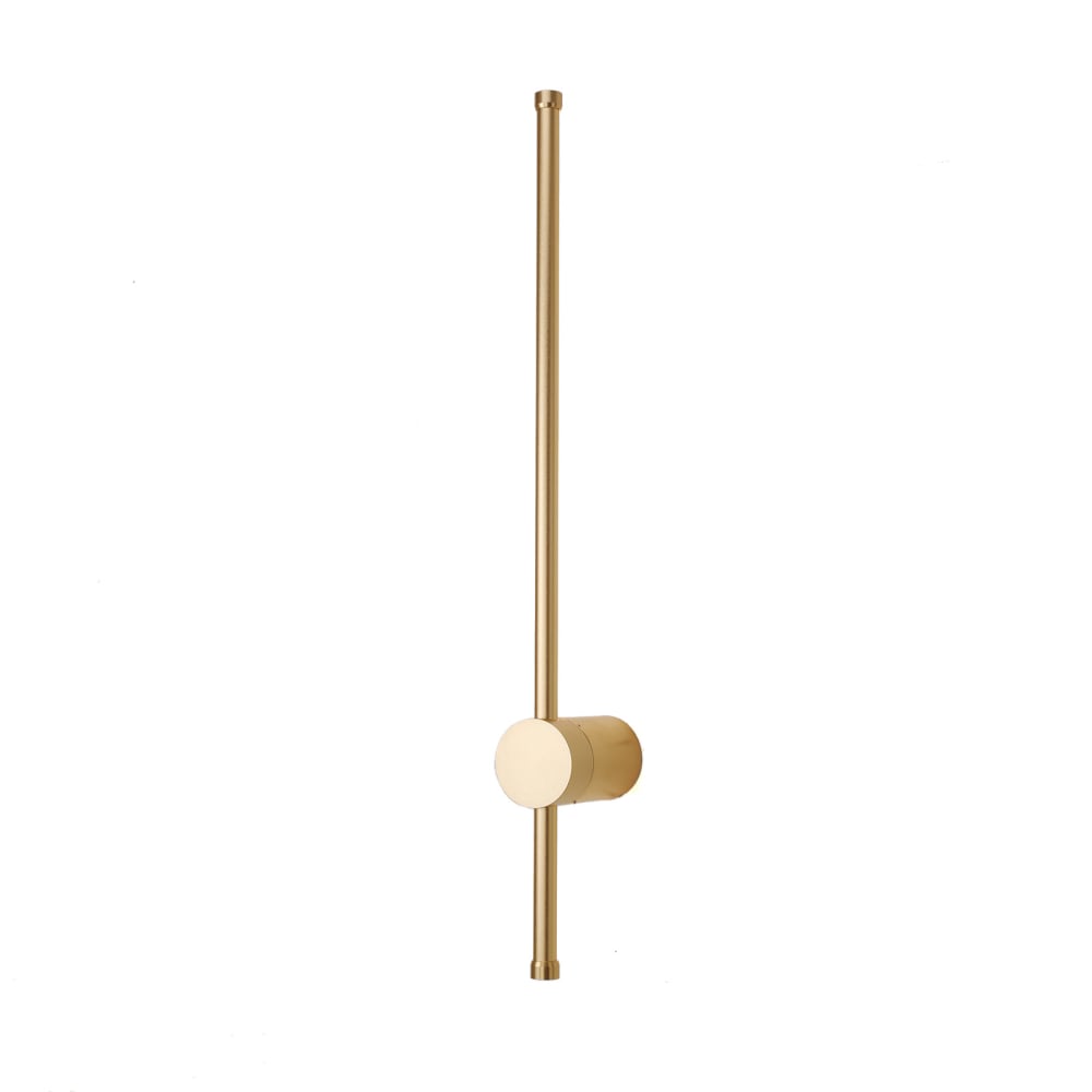 Applique murale linéaire aluminium doré 10W 2700K, 60 cm