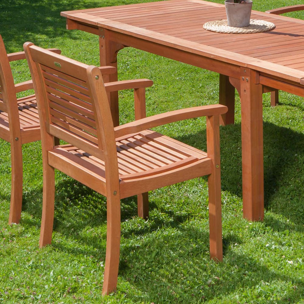 Sessel aus Eukalyptusholz, braun - Maisons Du Monde