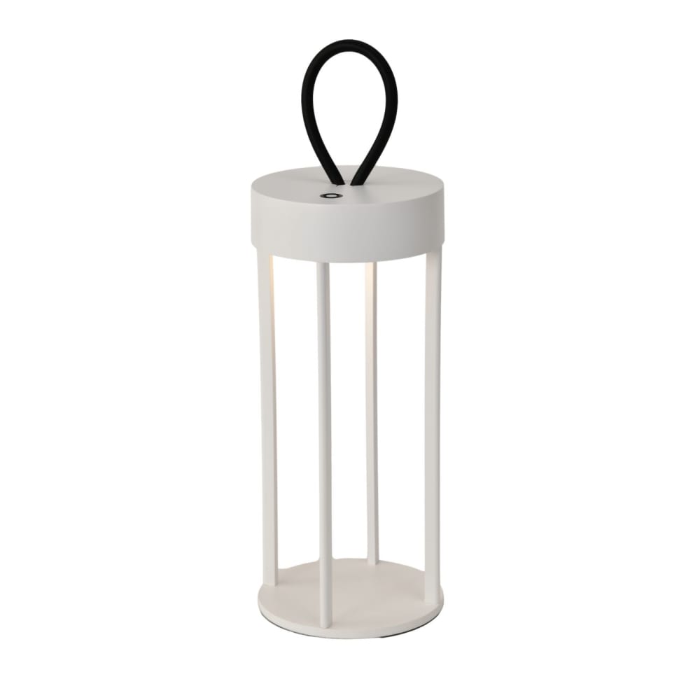 Luminaire en aluminium blanc 30 cm