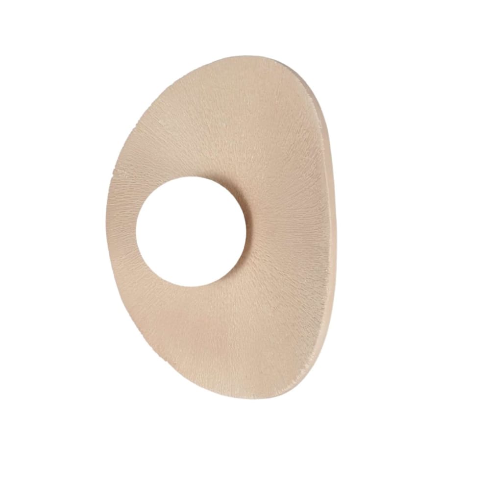 Kosilum Wandleuchte aus Fer, céramique et verre 14 cm, Beige Beige Glas