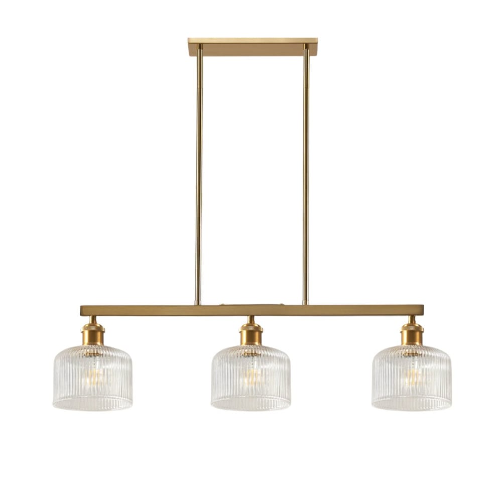 suspension en verre transparent