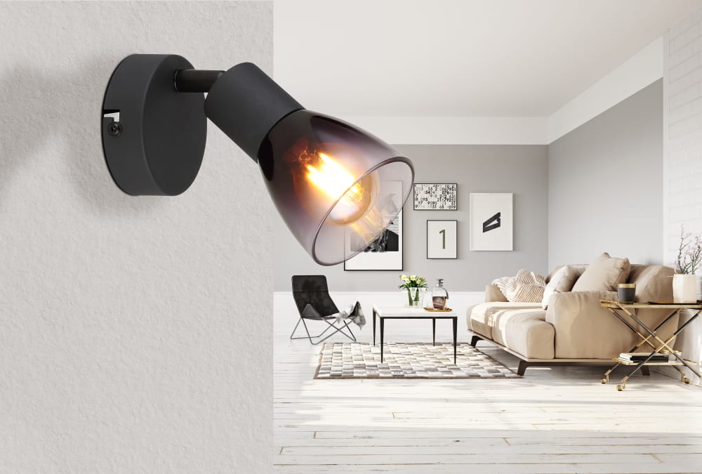 Spot métal noir mat, 13cm — vue 3