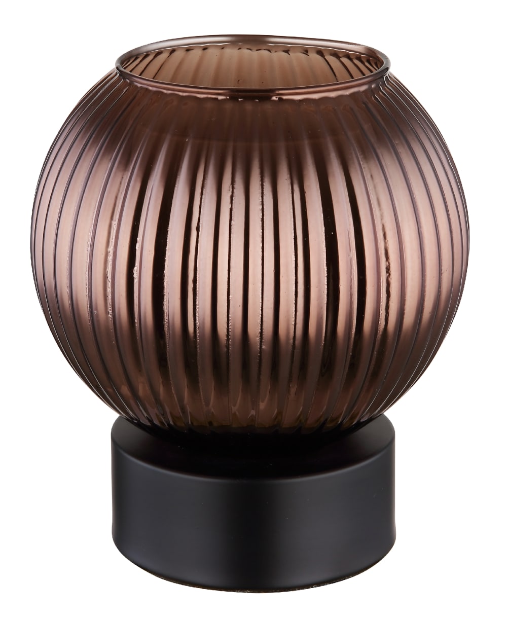 Lampe à poser métal noir mat, 17cm — vue 4