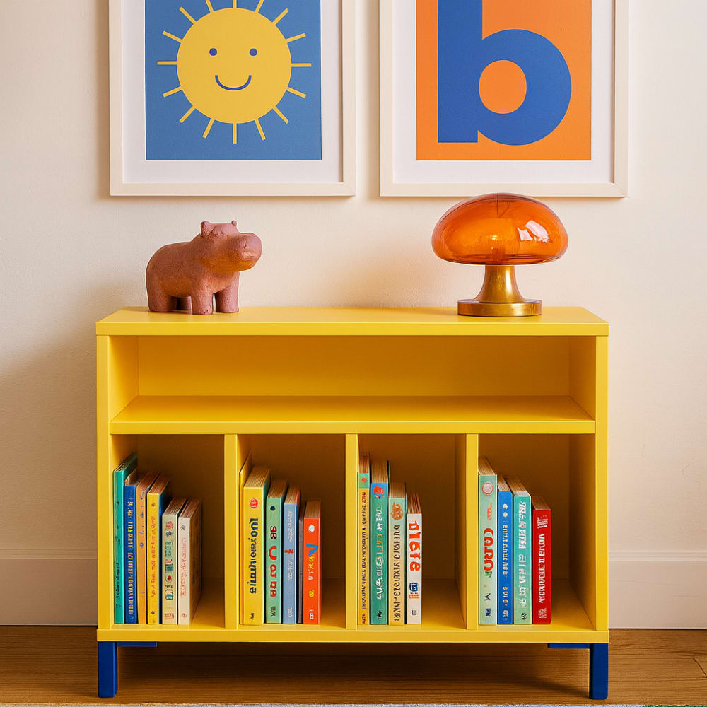 Kinderregal aus gelbem MDF - Maisons Du Monde