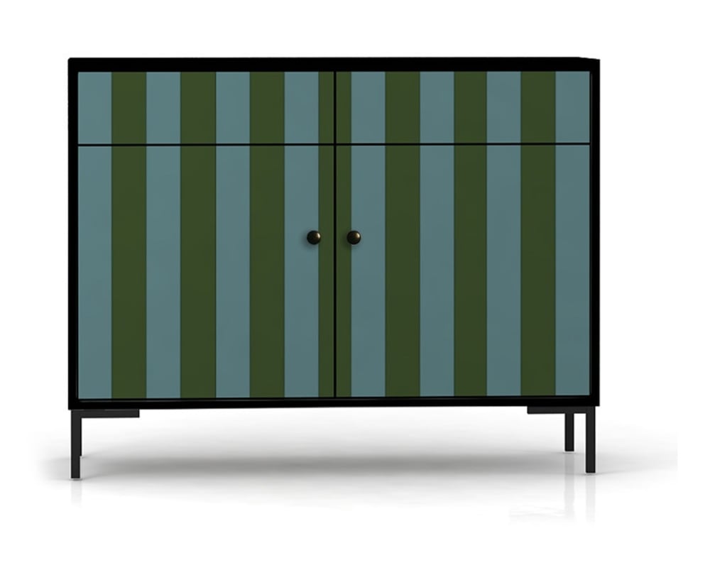 Buffet en MDF 2 portes et 2 tiroirs imprimé