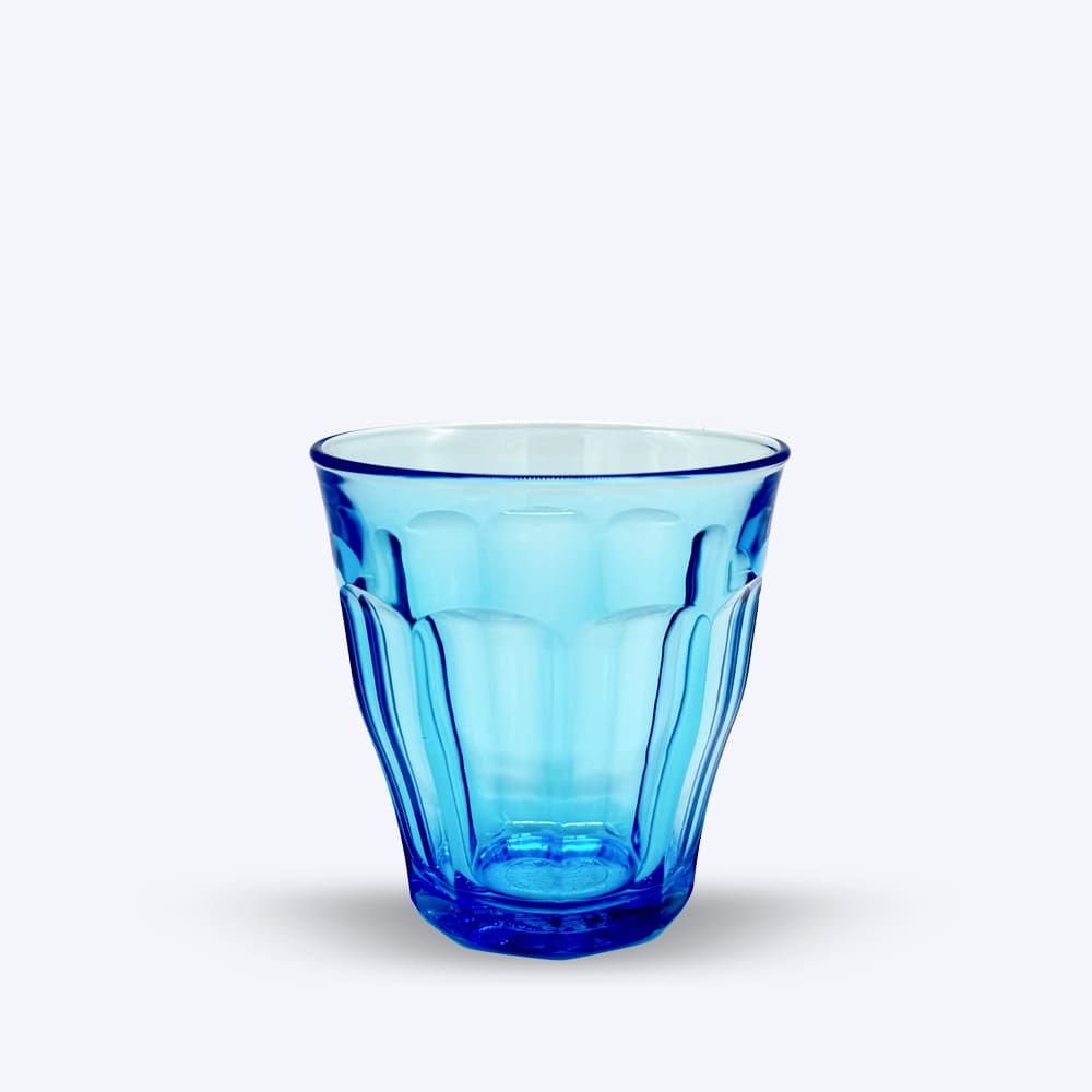 Lot de 4 -  Verre à eau - Turquoise - 25cl - Maisons du Monde