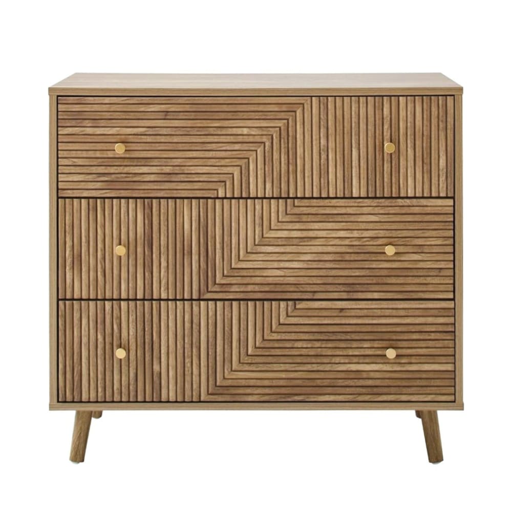 commode 3 tiroirs l80