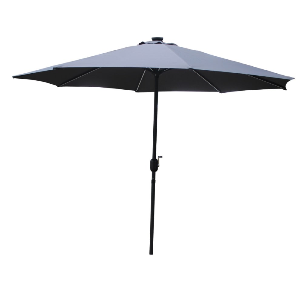 parasol gris rond 292 - led