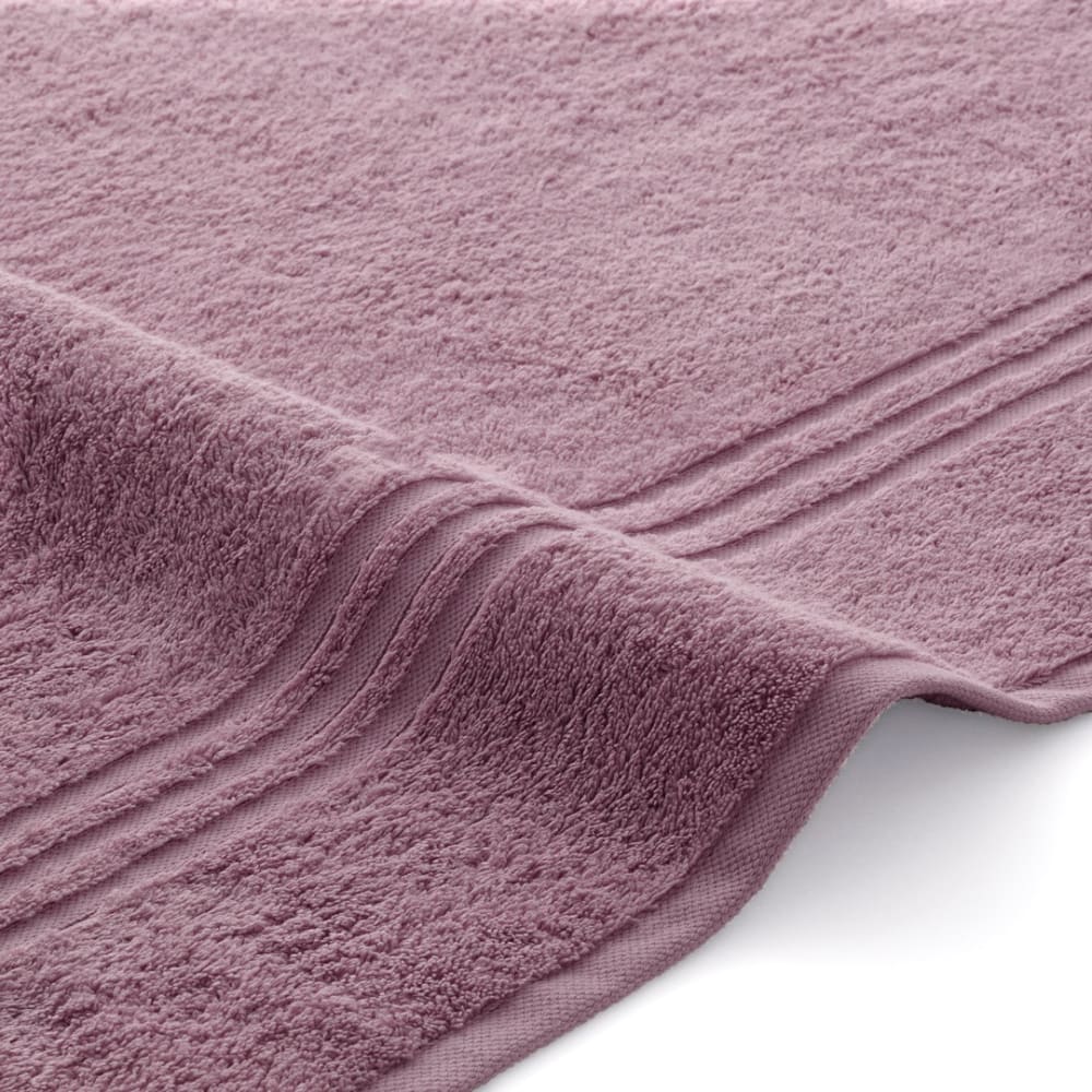 Duschtuch aus Baumwolle rosa 70x140 - Maisons Du Monde