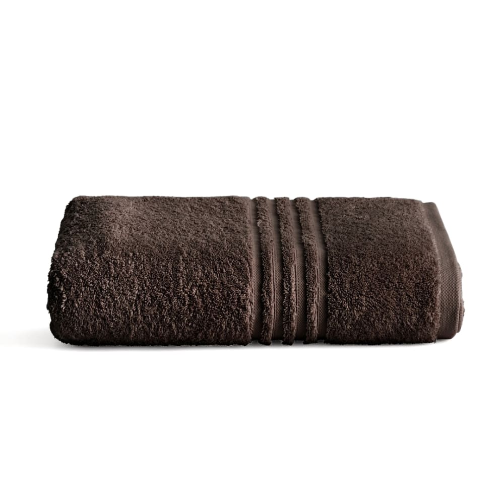 Boheme Mokkafarbenes Baumwoll-Badetuch 700g 100x150 style modern Braun Öko-Tex Zertifikat Baumwolle