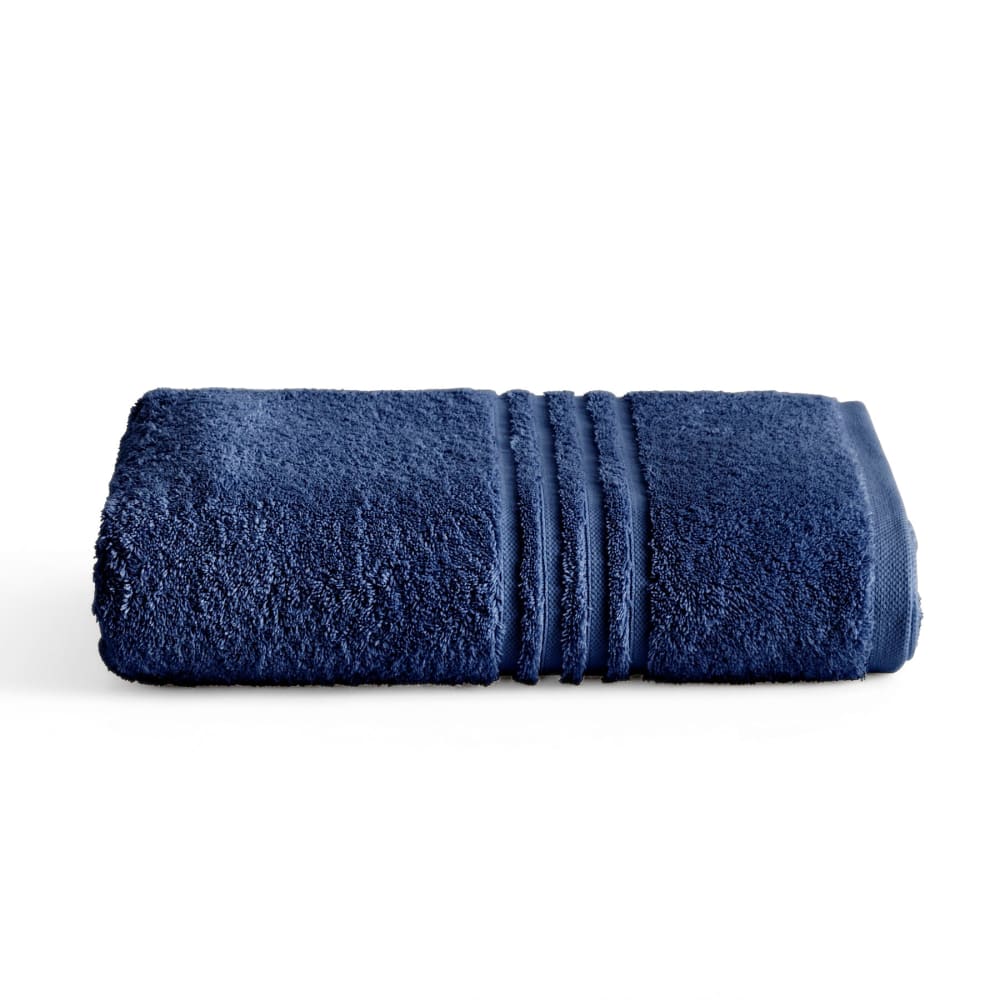 Boheme Marineblaues Baumwoll-Badetuch 700g 100x150 style modern Öko-Tex Zertifikat - Baumwolle