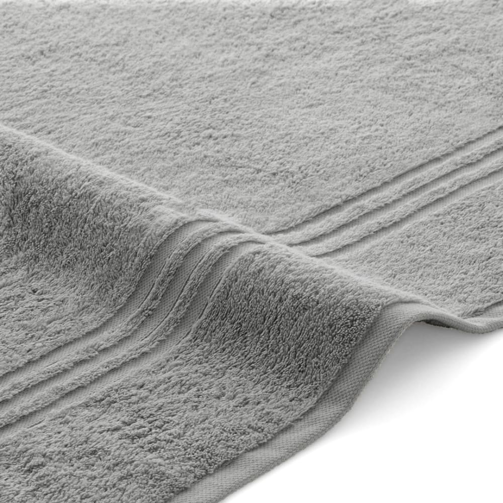 Graues Duschhandtuch aus Baumwolle 70x140 - Maisons Du Monde
