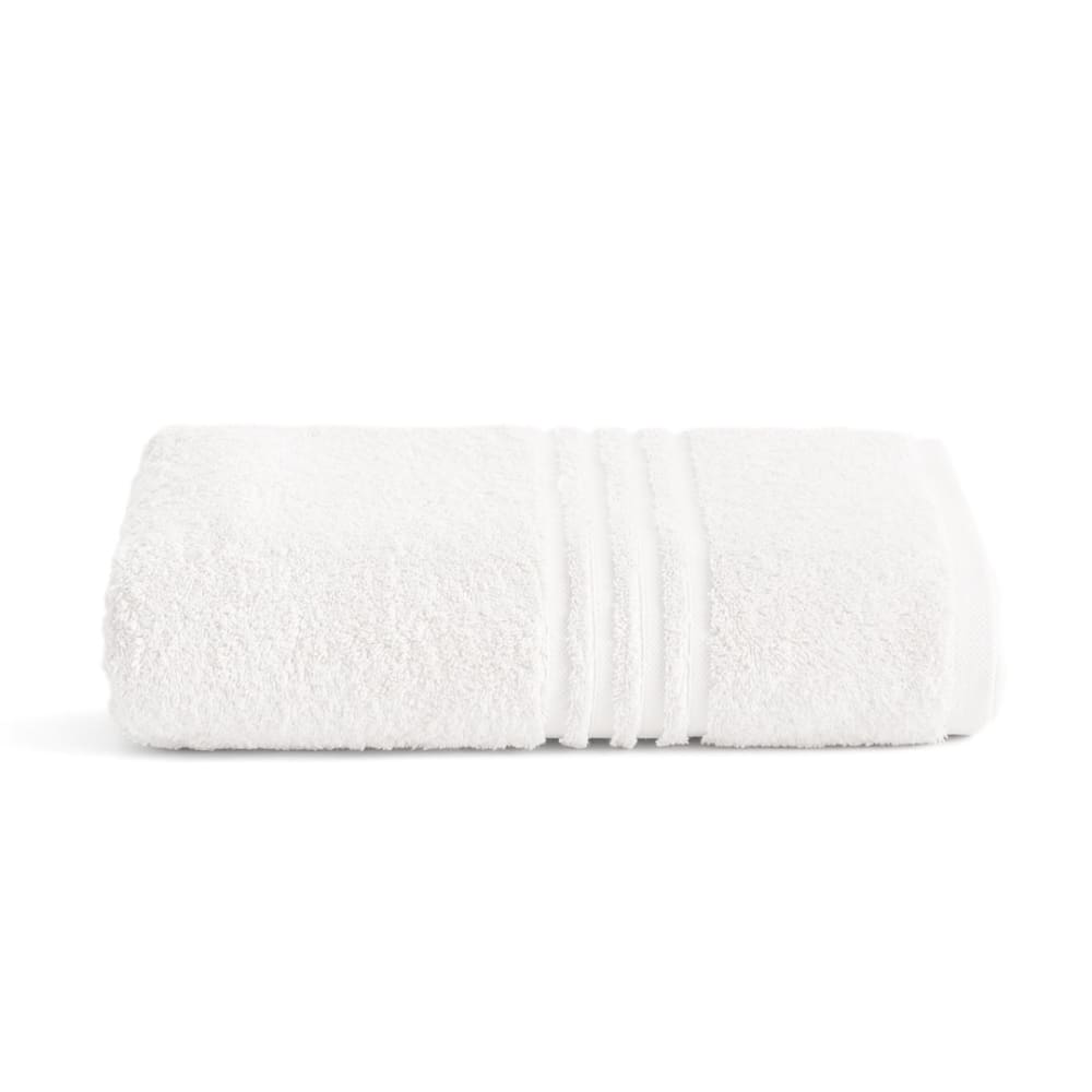 Serviette 700g de bain en coton blanc 100x150