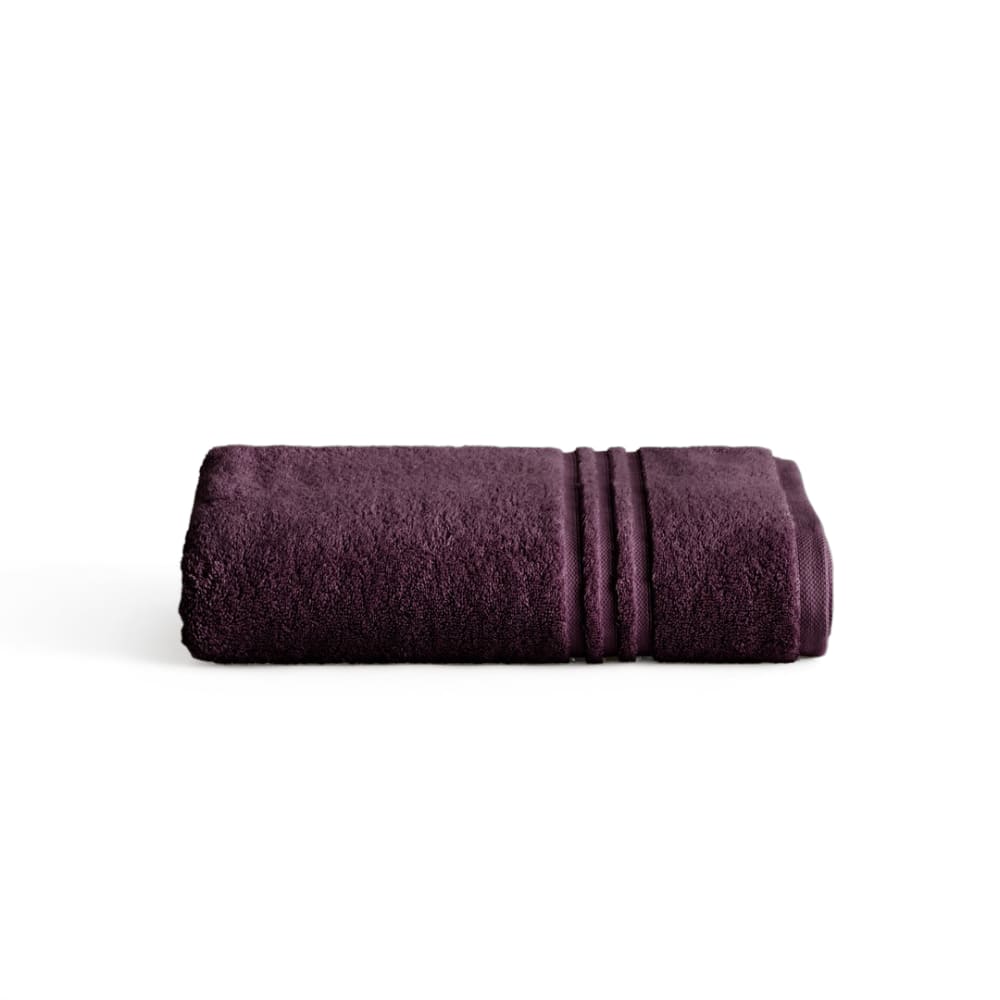 Boheme Violettes Duschhandtuch aus Baumwolle 70x140 style modern Violett Öko-Tex Zertifikat Baumwolle