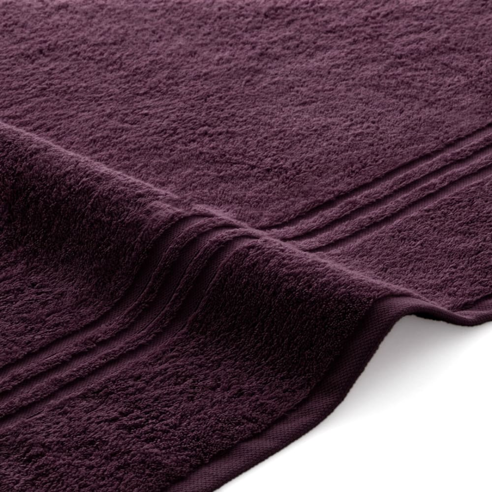 Violettes Duschhandtuch aus Baumwolle 70x140 - Maisons Du Monde
