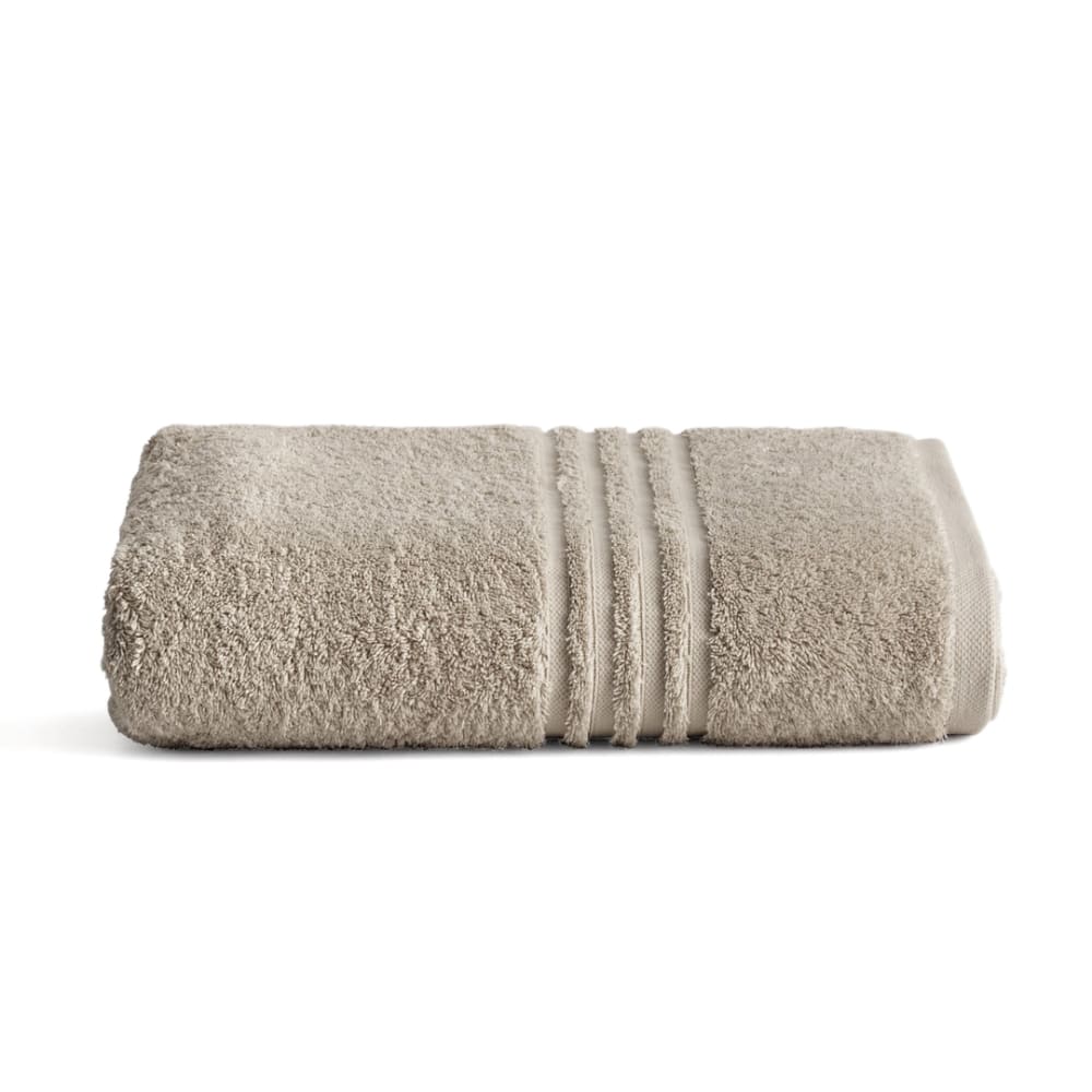 Boheme Badetuch 700g aus Baumwolle stein 100x150 style modern Grau Öko-Tex Zertifikat Baumwolle