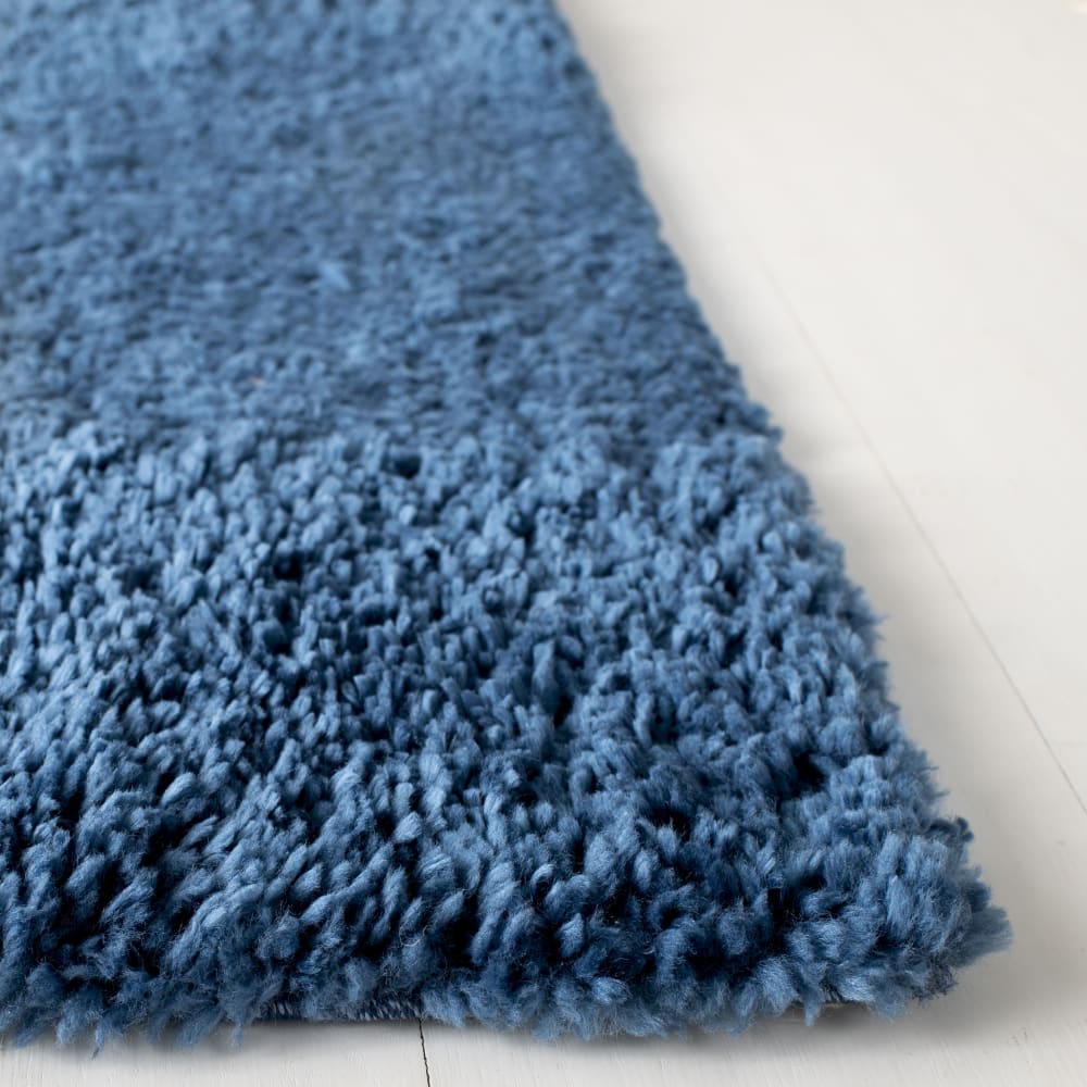 Tapis en polypropylène bleu, 244 x 305 cm — vue 4