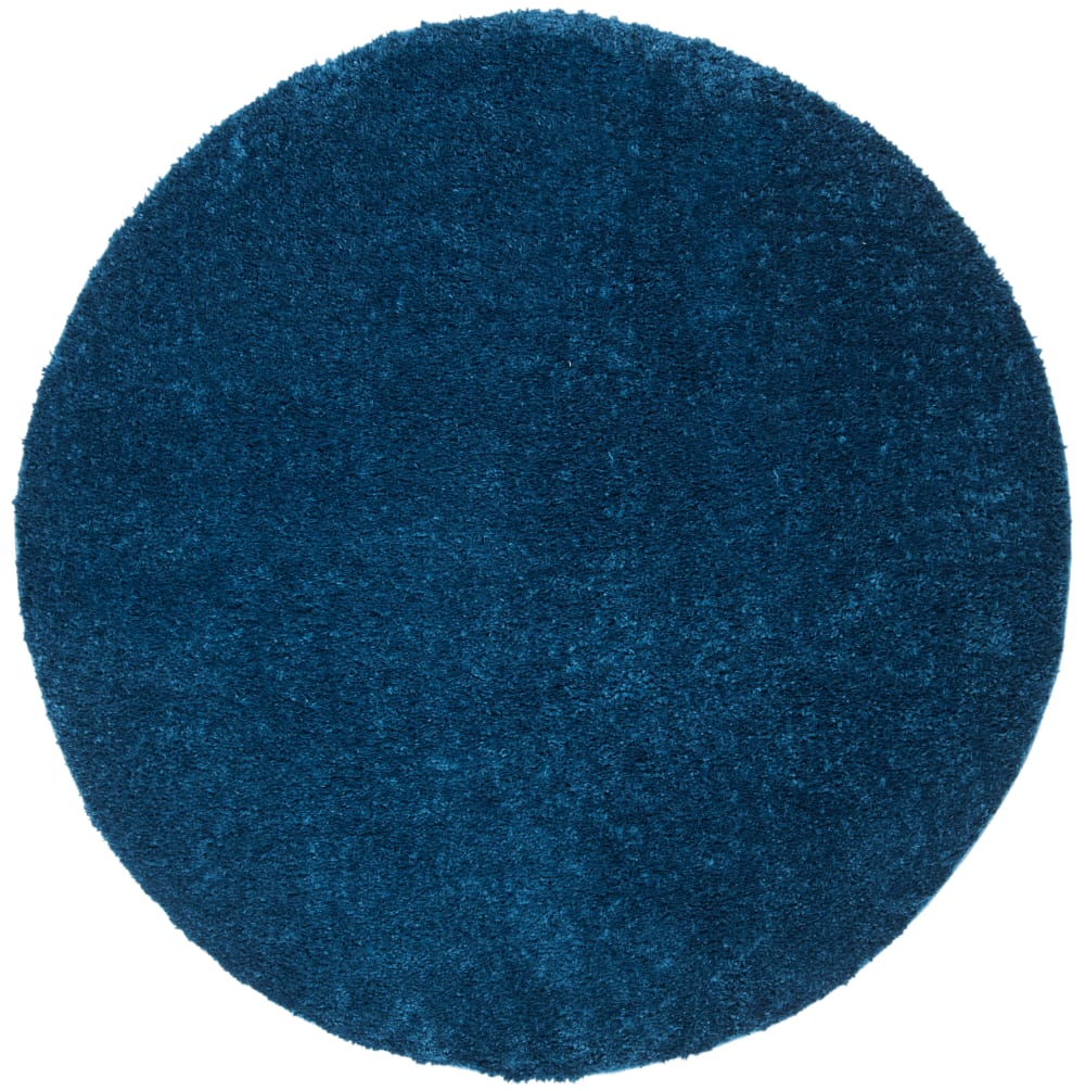 Tapis en polypropylène bleu, 201 cm