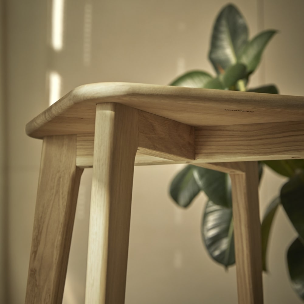 Barhocker aus massiver Eiche - Maisons Du Monde