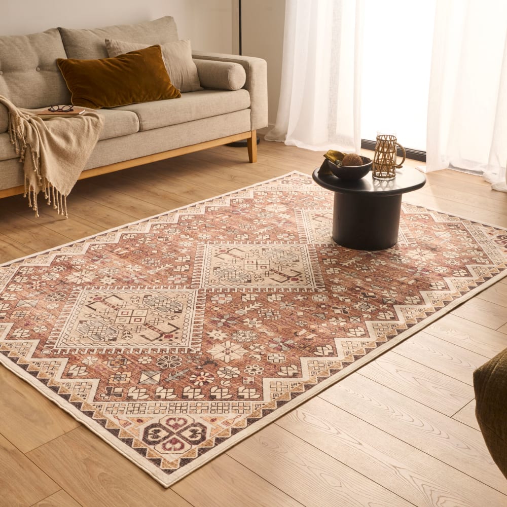 Tapis vintage beige 200x280 cm — vue 3