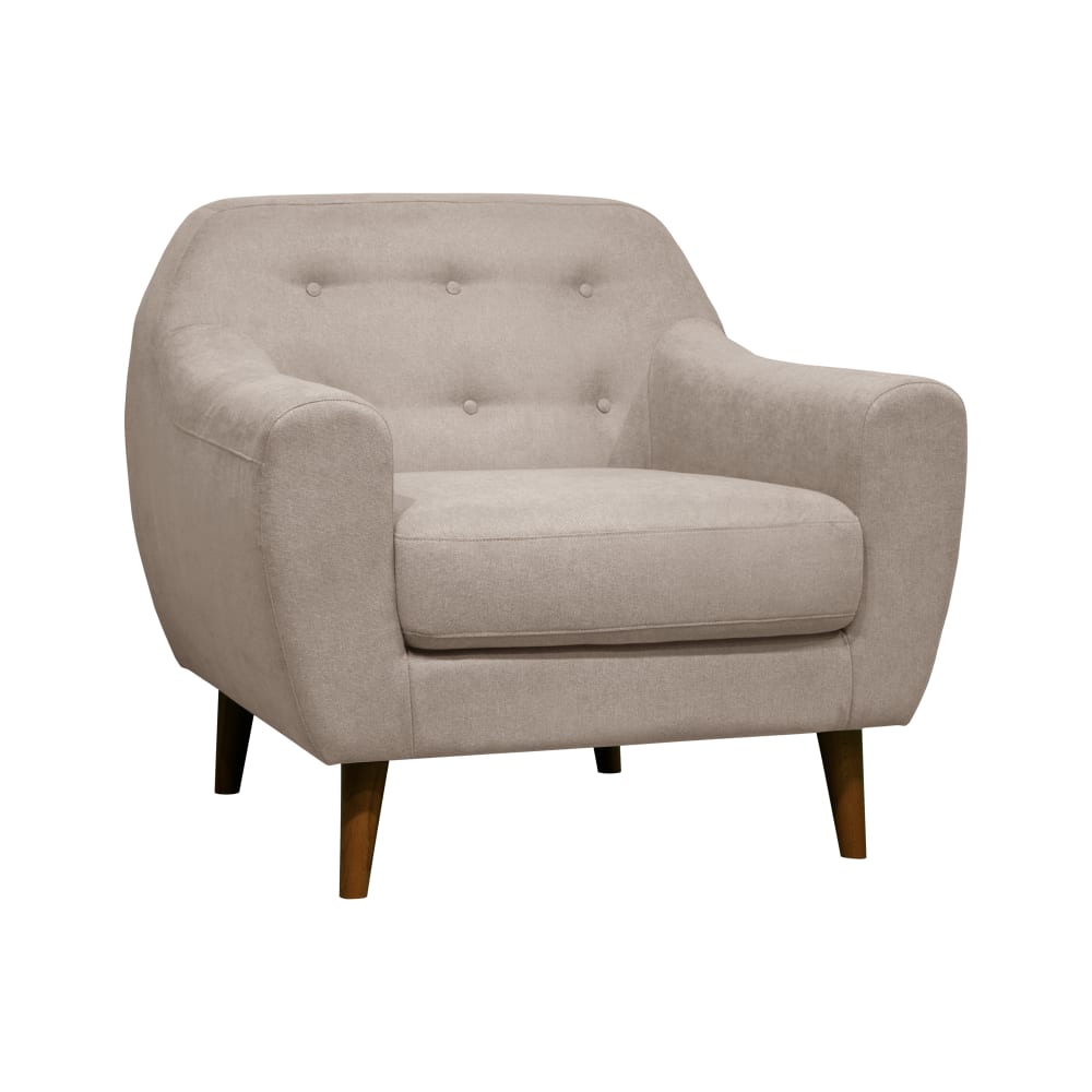Fauteuil en tissu h78 crème — Beyit