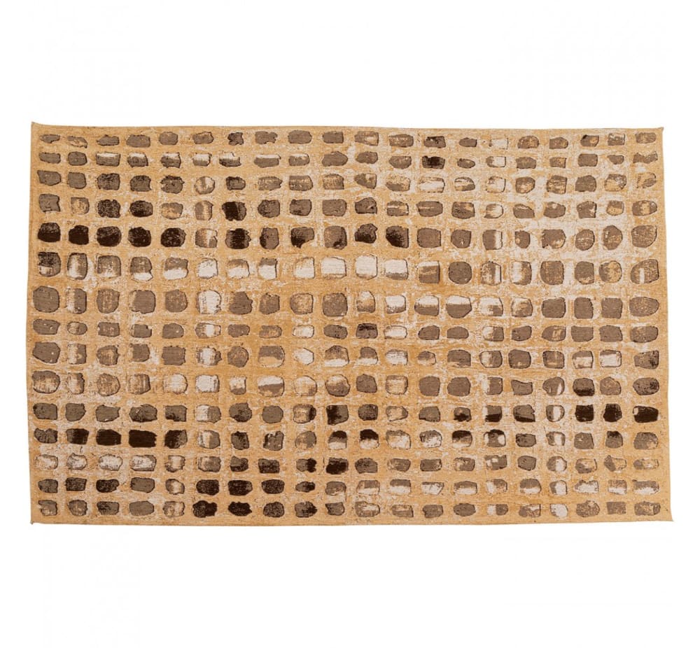 tapis en coton beige - 240x170