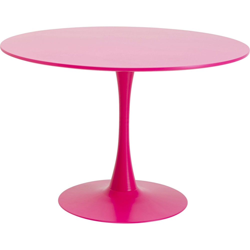 Table à manger 6 personnes ronde rose D110