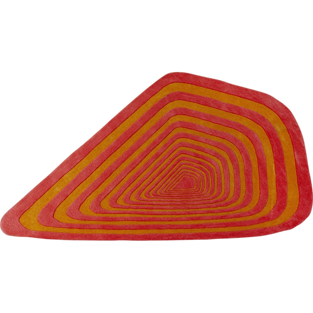 Tapis en laine orange et rose 240x170
