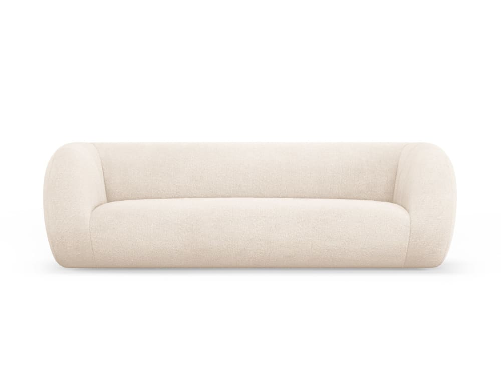 Canapé 3 places bouclé beige