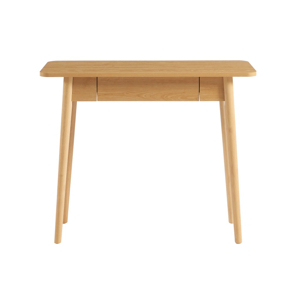 Console  effet chêne 1 tiroir 100cm