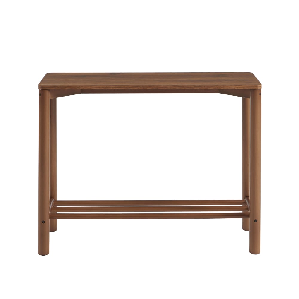 Console  effet noyer 100cm