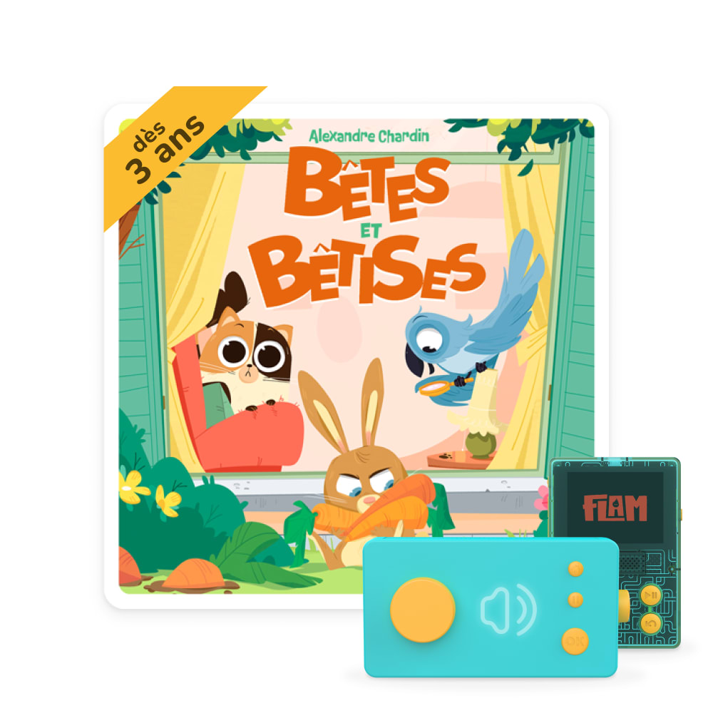 Coffret Bêtes & Bêtises Livre audio