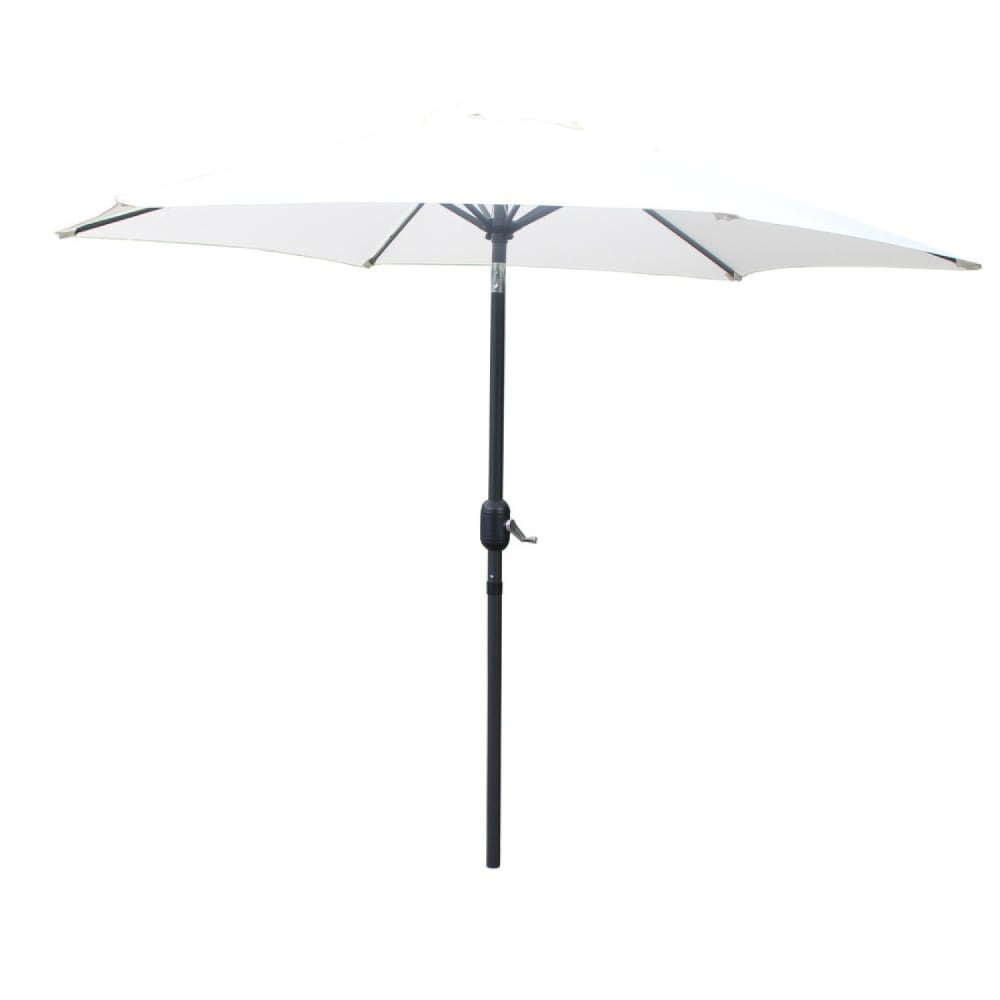 Parasol ecru rond 2,5 x 2,5 m