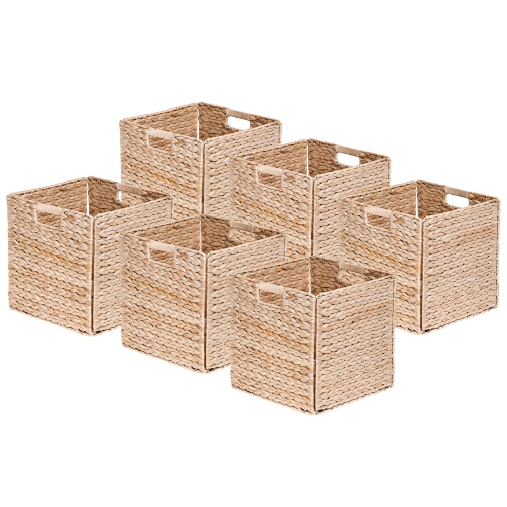 Lot 6 paniers pliables