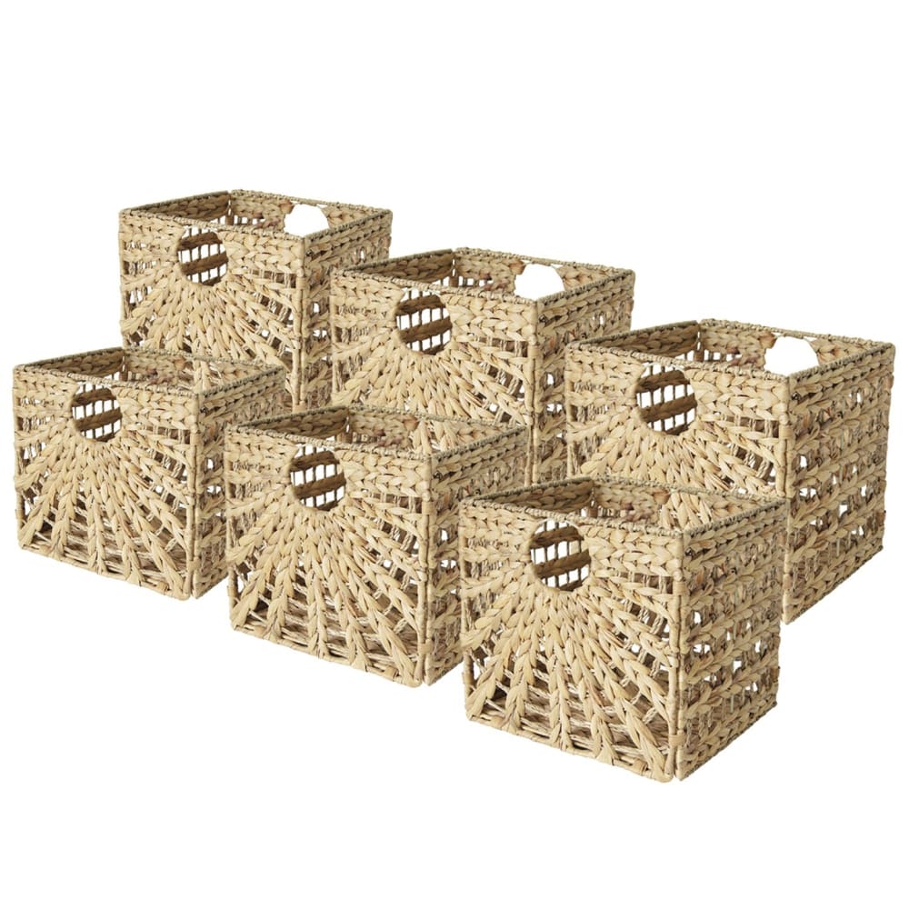 Lot 6 paniers pliables - soleil