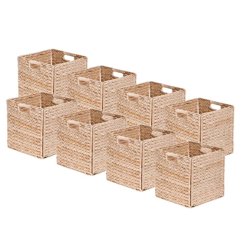 Lot de 8 paniers pliables