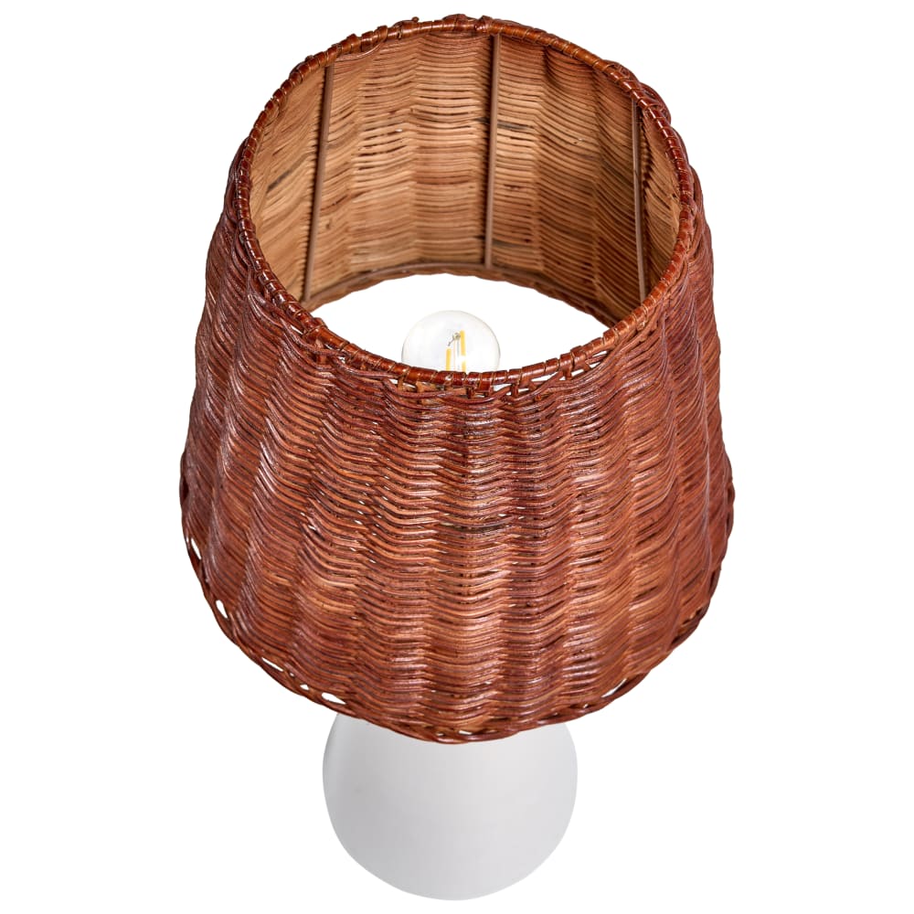 Lampe à poser céramique blanc — vue 4
