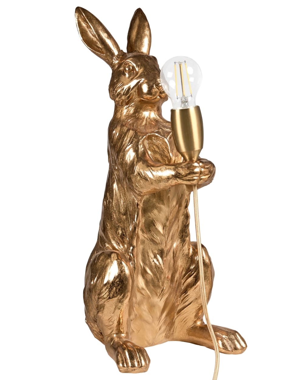 Beliani Tischleuchte aus Kunststoff 53cm, gold style classic chic - -