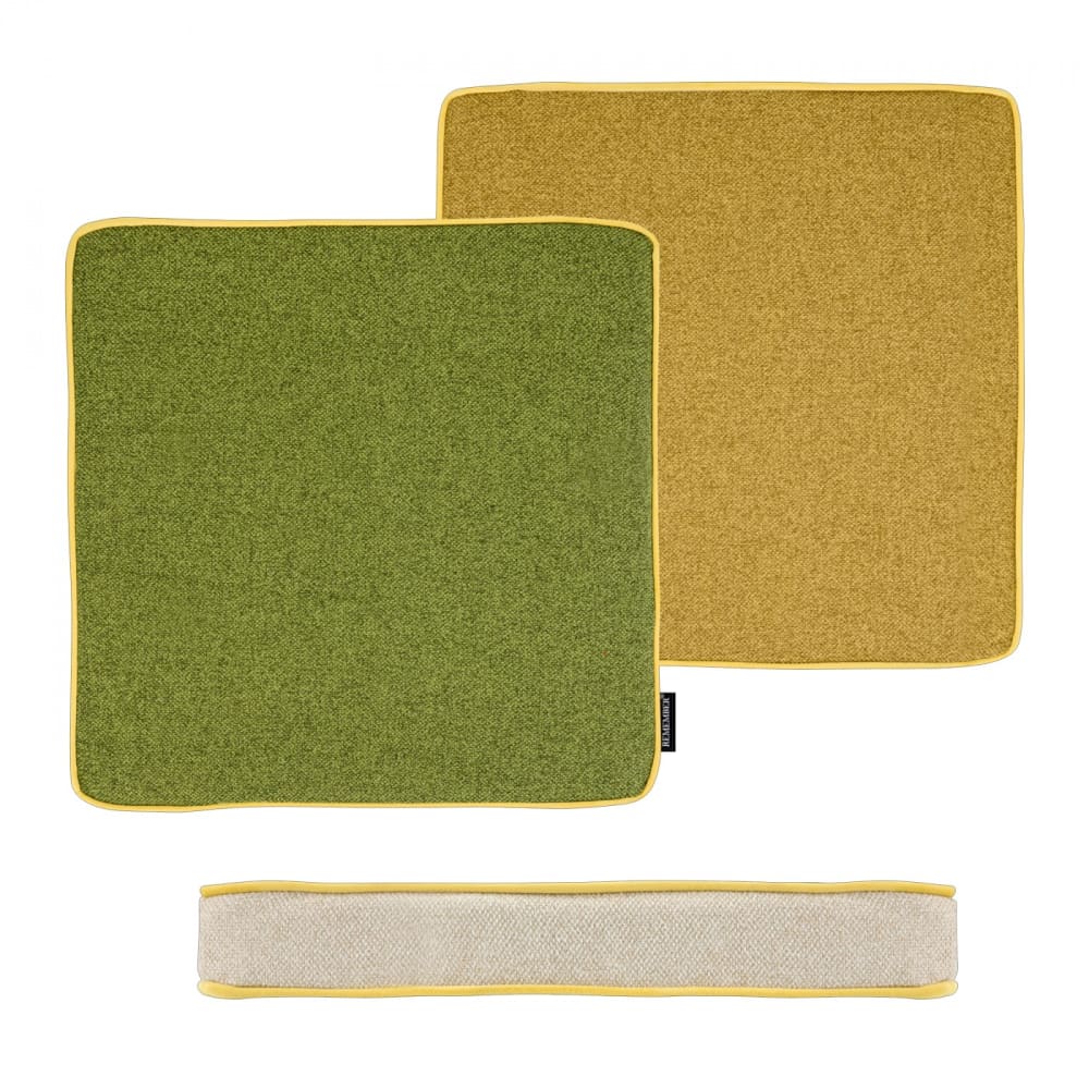 Coussin d'assise Wasabi