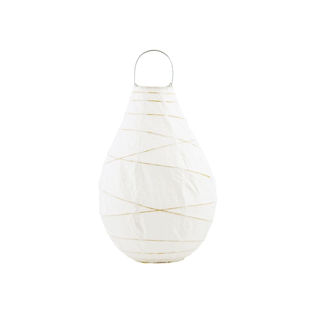 Lanterne drop blanc
